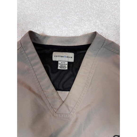Cutter & Buck Mens V-Neck Sleeveless Pullover Vest Beige M - Picture 6 of 13
